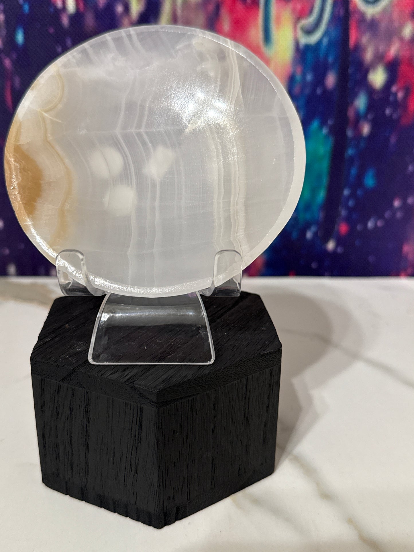 Onyx round dish