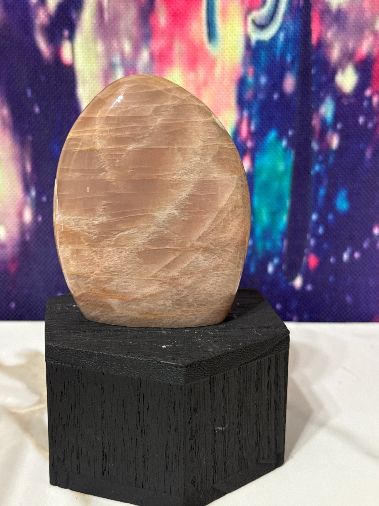 Peach moonstone Freeform