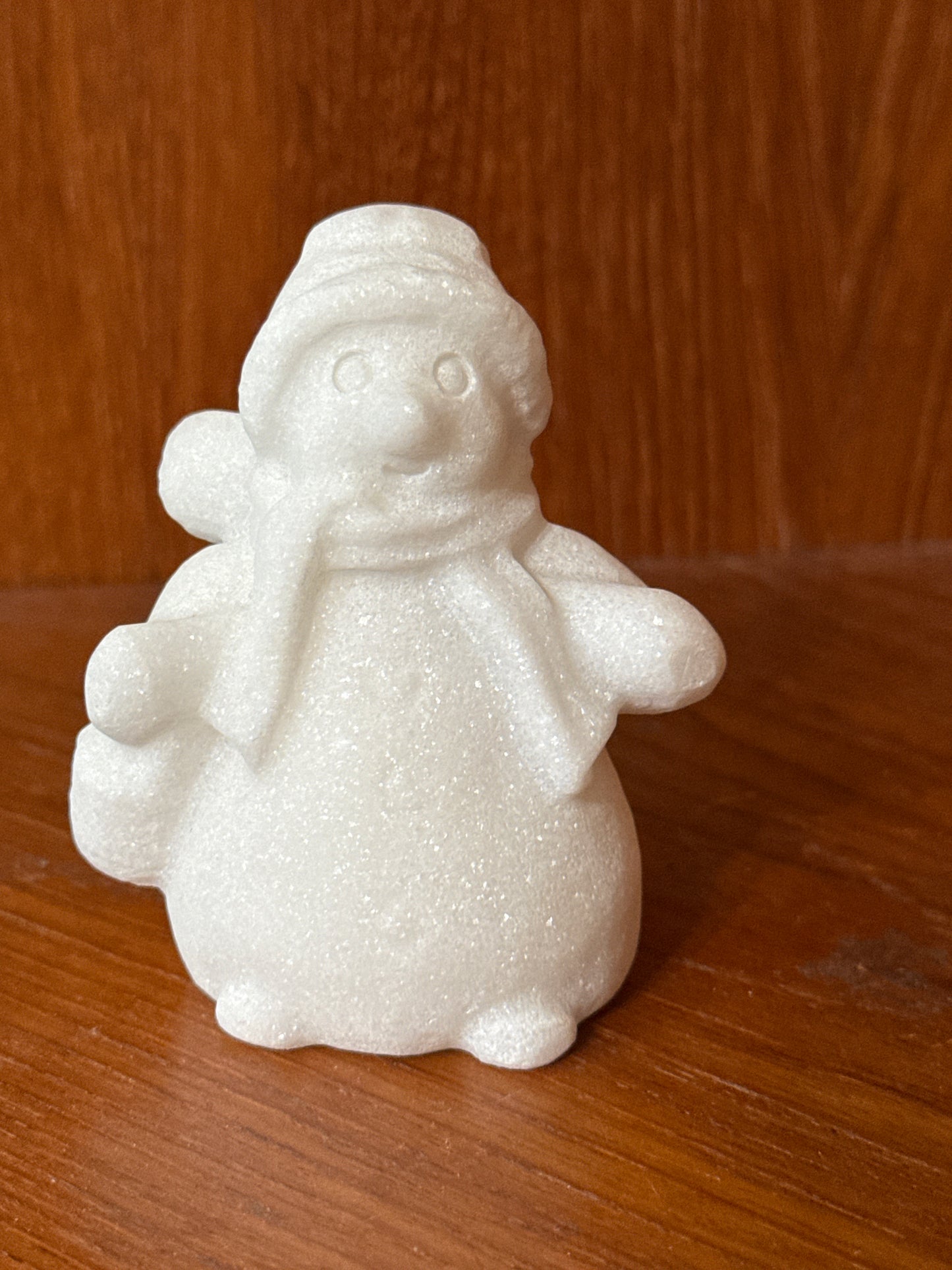 White Jade Snowman (medium)