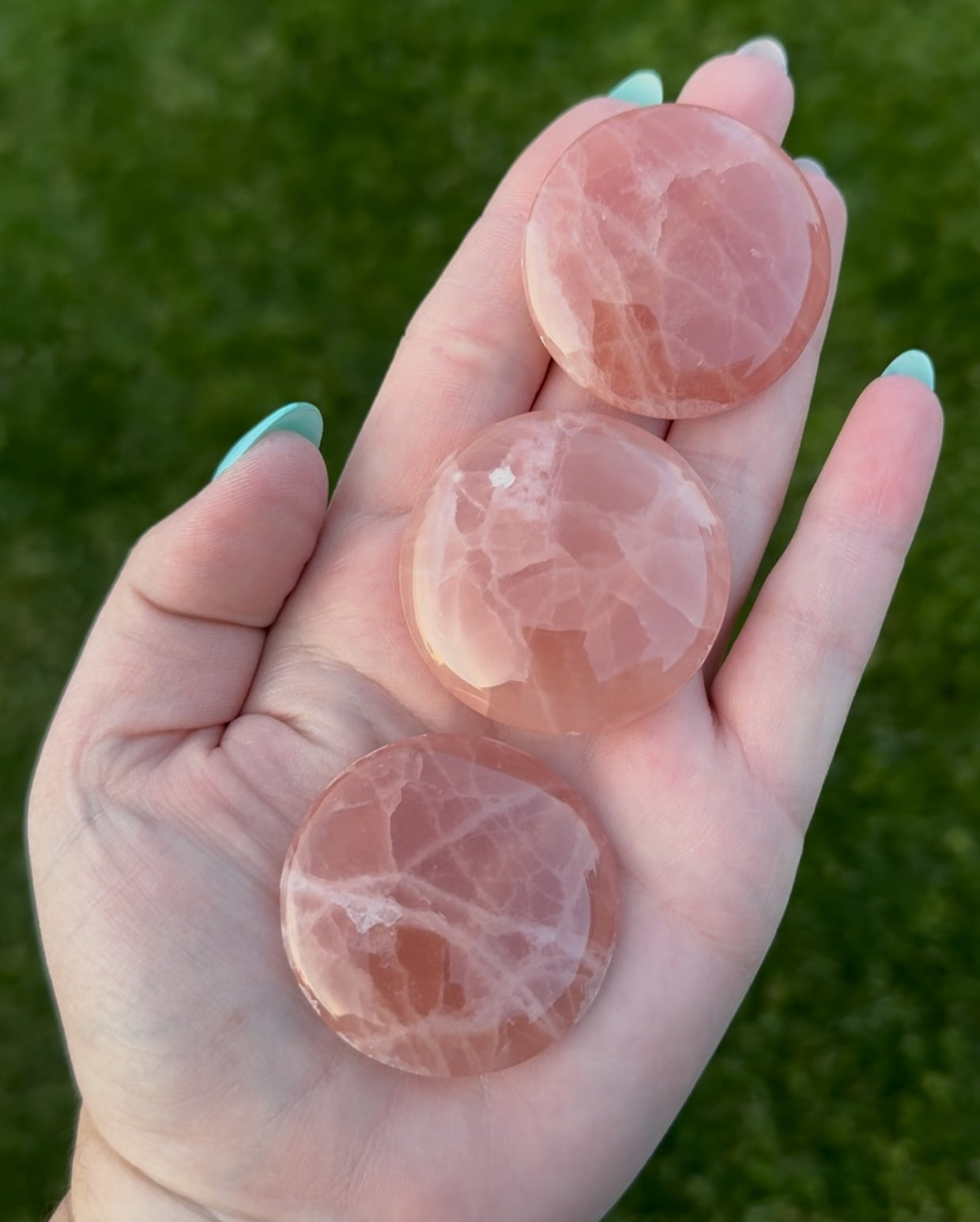 Rose Calcite Flatstone