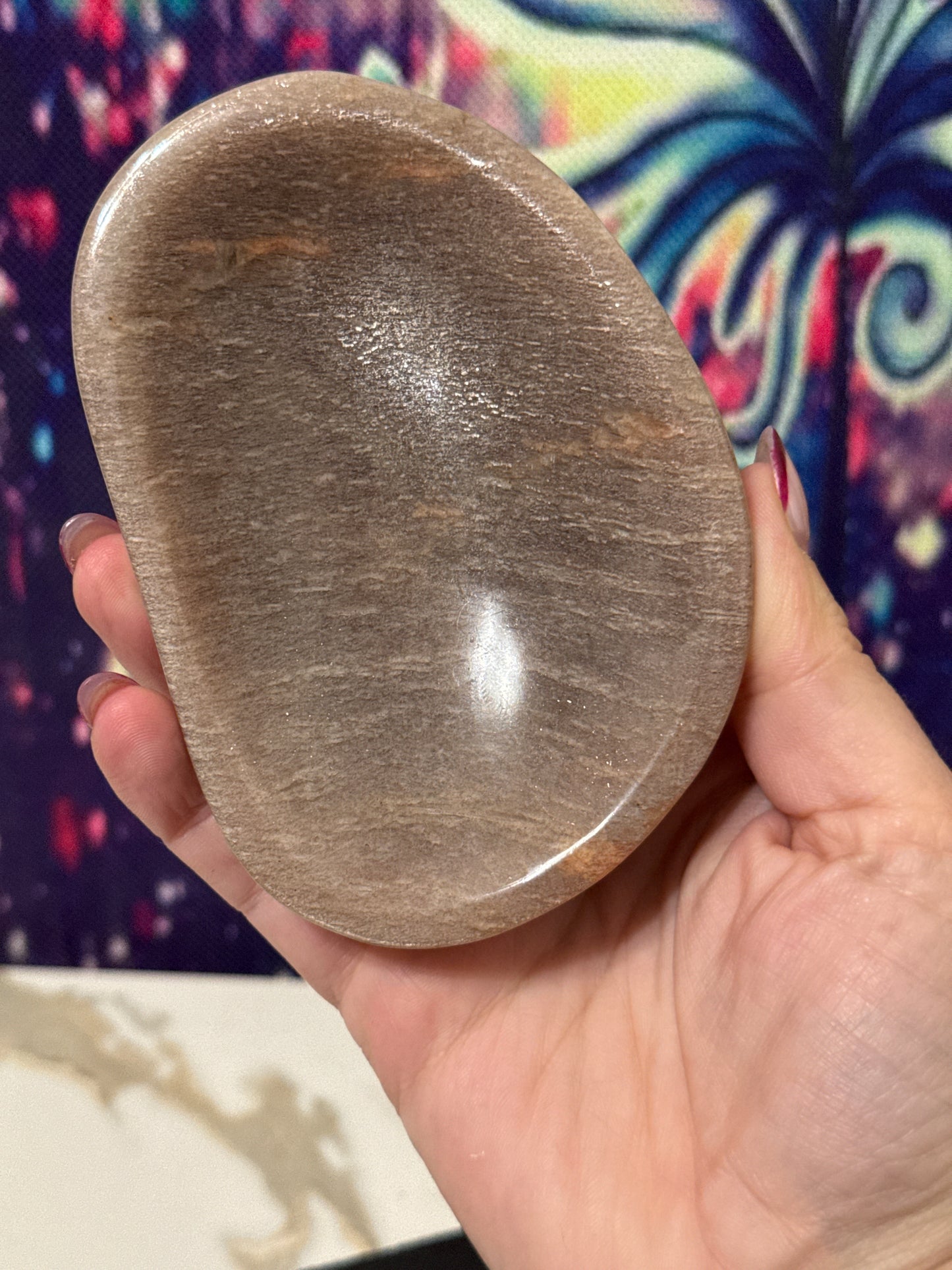Moonstone bowl