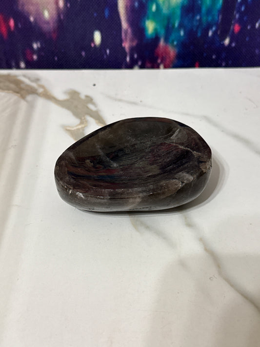 Imperfect Smokey quartz bowl