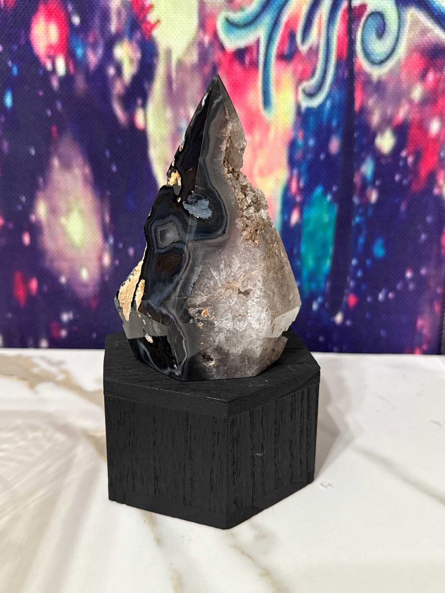 Druzy Agate Diamond