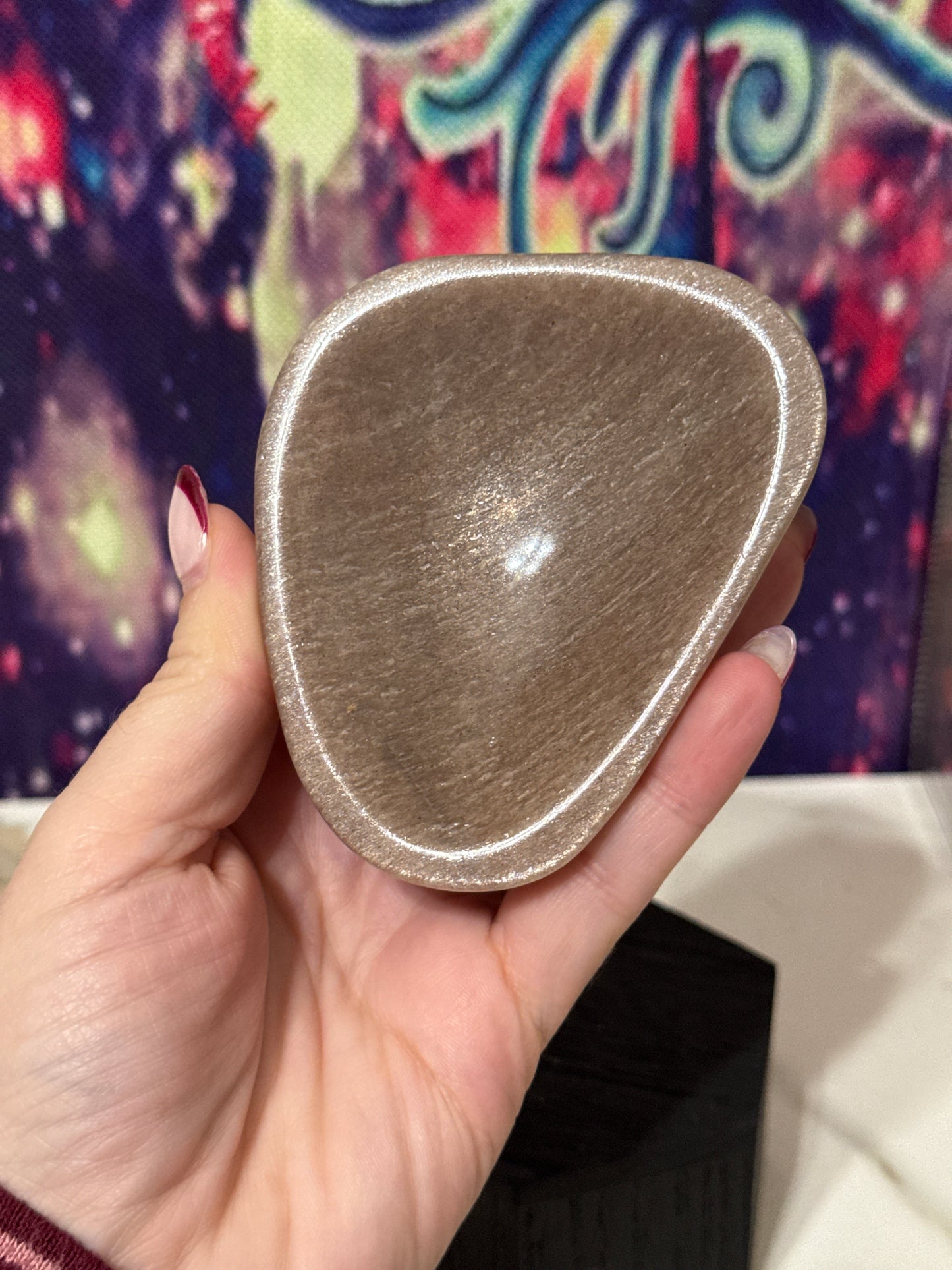 Moonstone bowl
