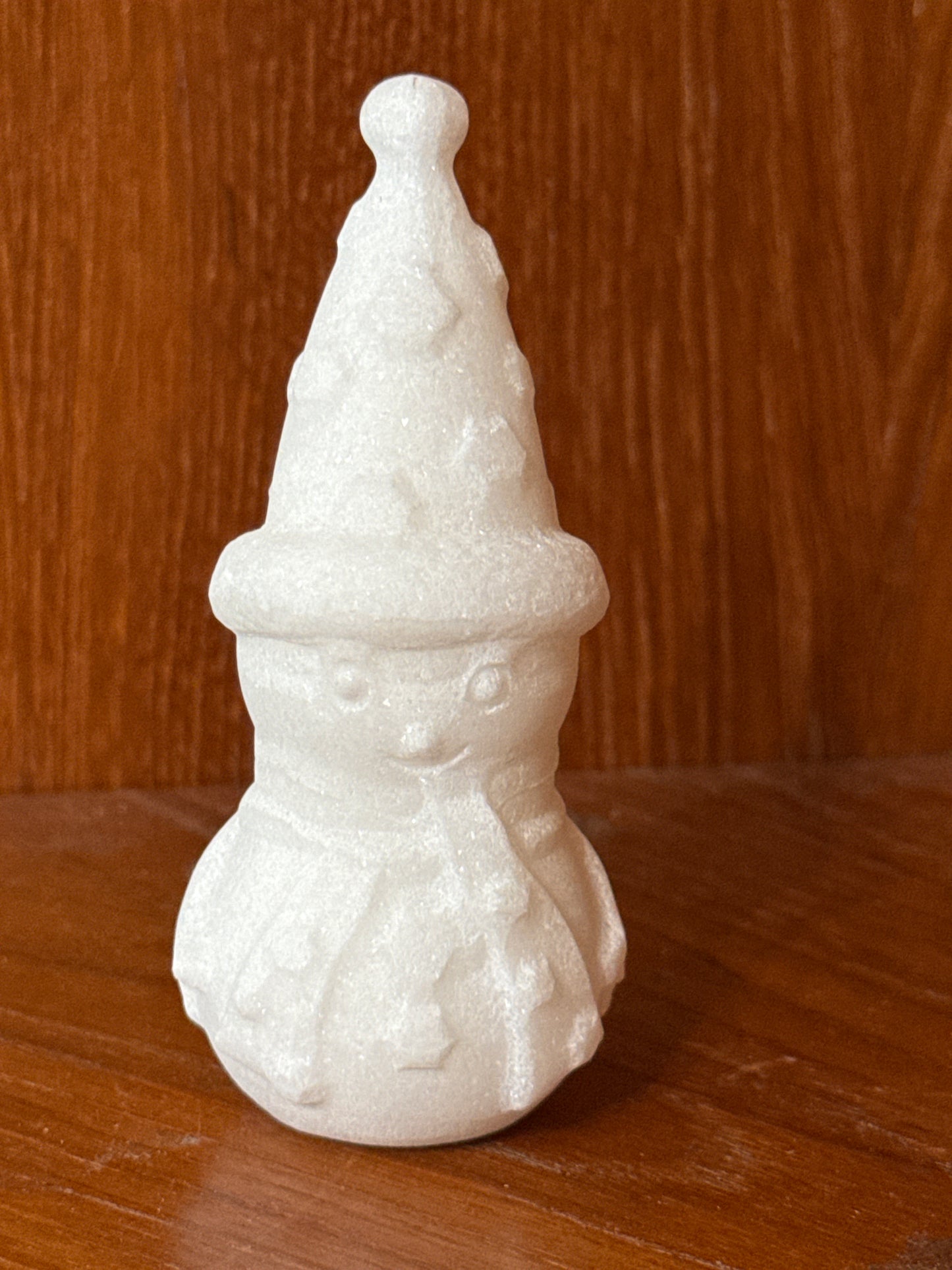 White Jade Snowman (medium)