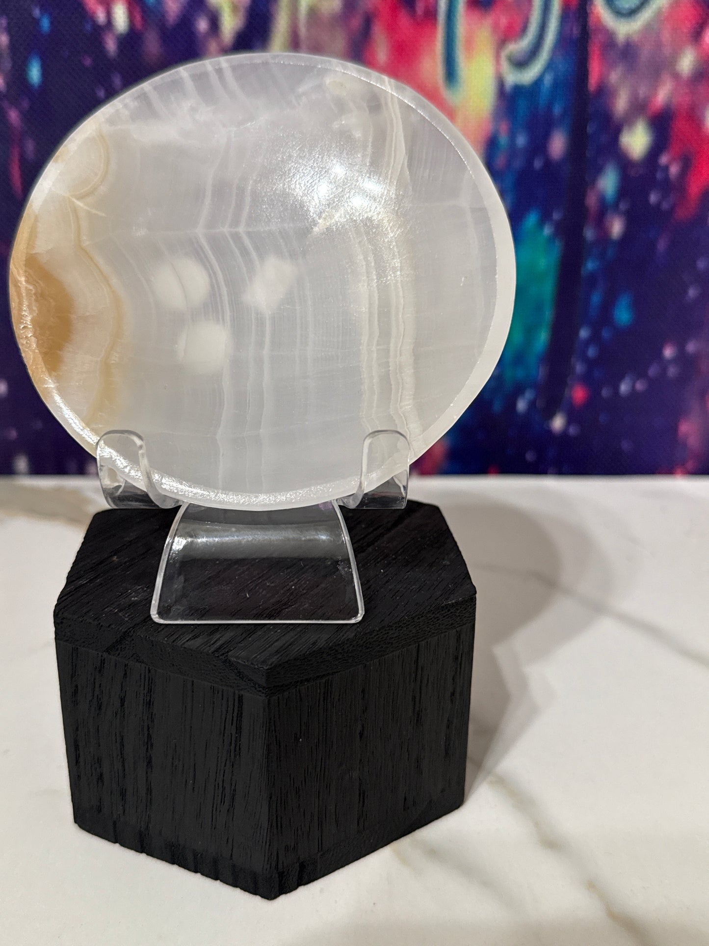 Onyx round dish