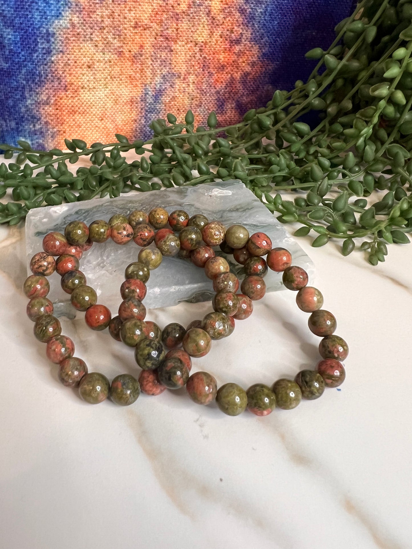 Unakite Bracelet