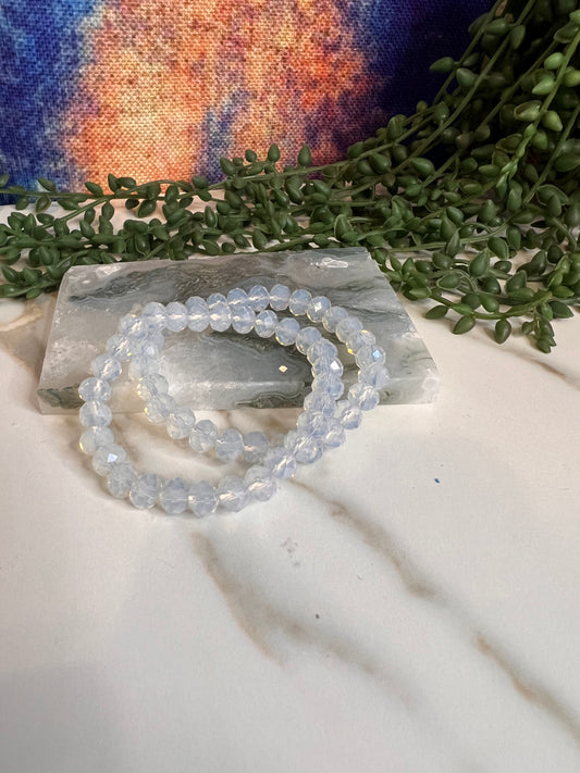 Opalite Faceted Bracelet