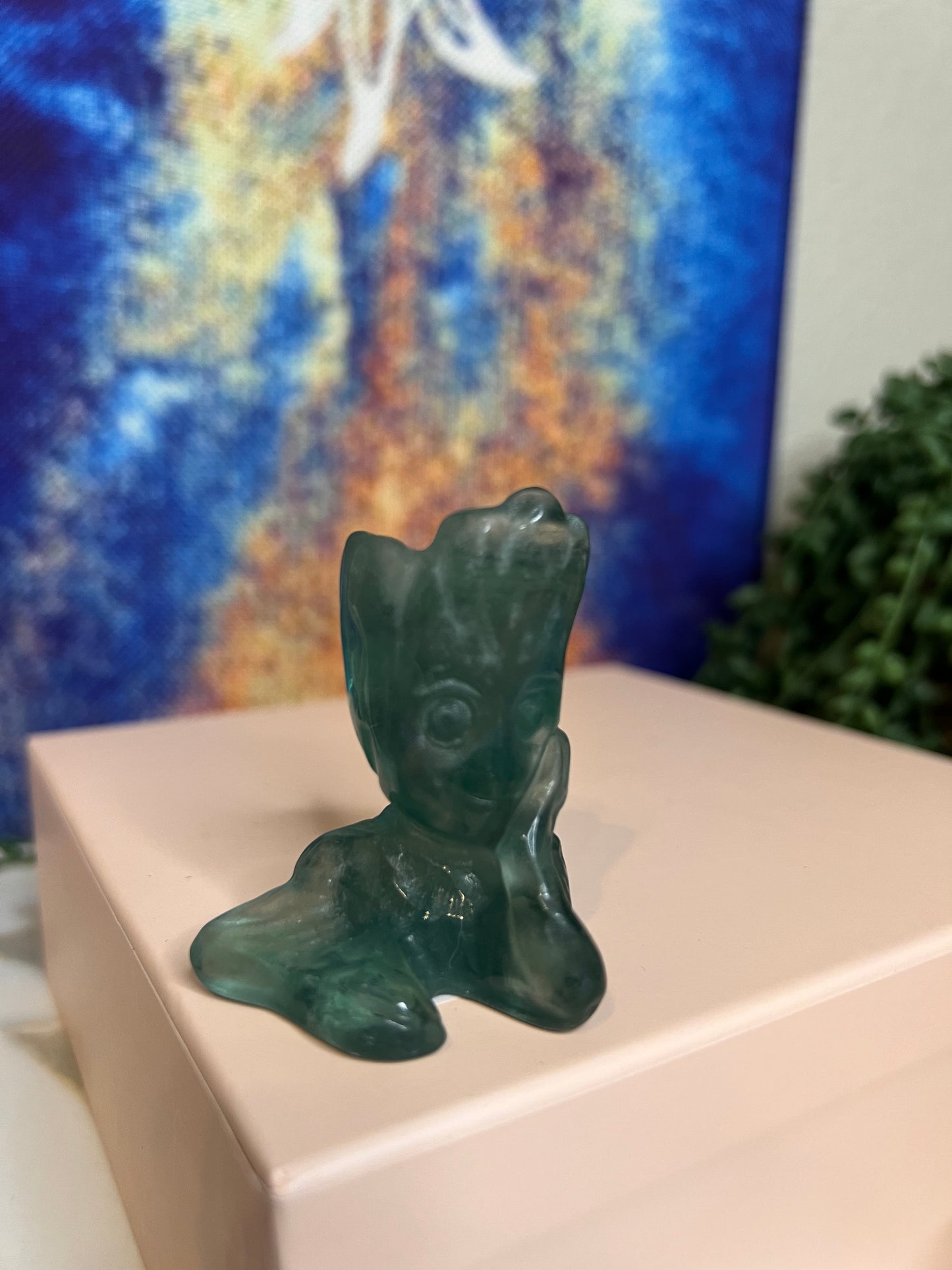 Fluorite Teenage Groot