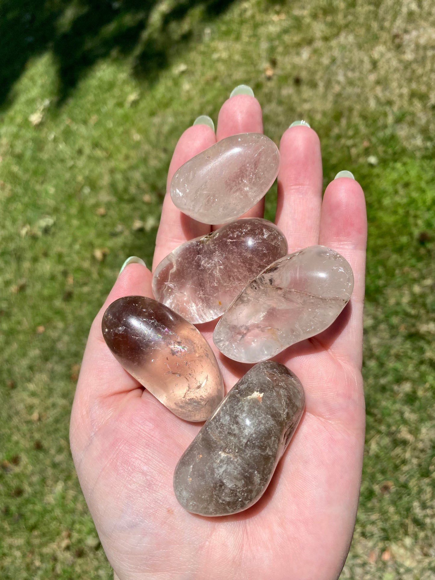 Smokey Quartz Tumble (large)